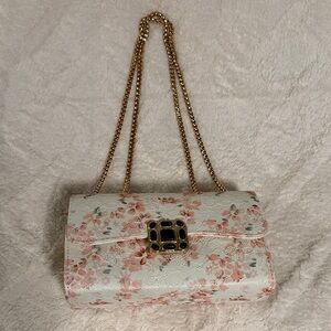 Floral Chain Strap Bag